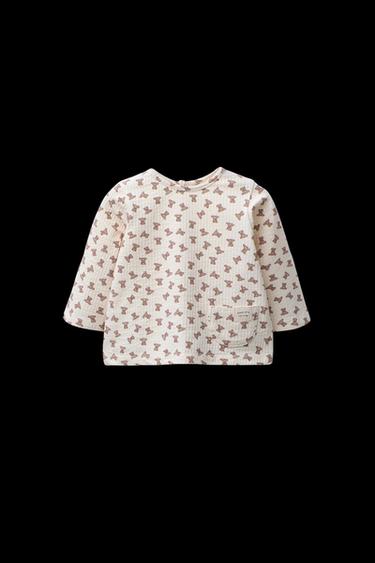 BEARS T-SHIRT - Ecru by Zara - Image 0