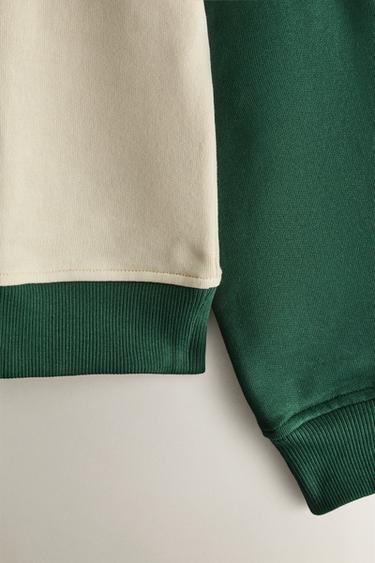 SWEAT GOLF CLUB - Écru / Vert de Zara - Image 3