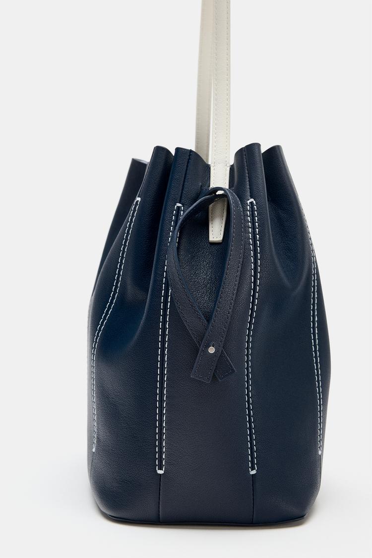 Bolsa de hombro de cuero 7