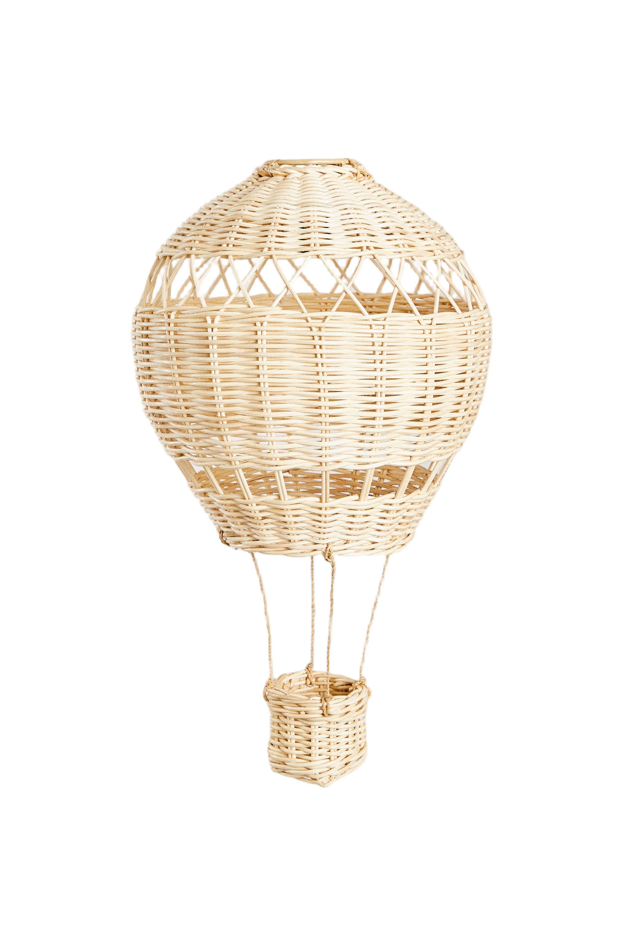 KIDS' RATTAN GLOBE CEILING LAMP SHADE - Light beige | ZARA United