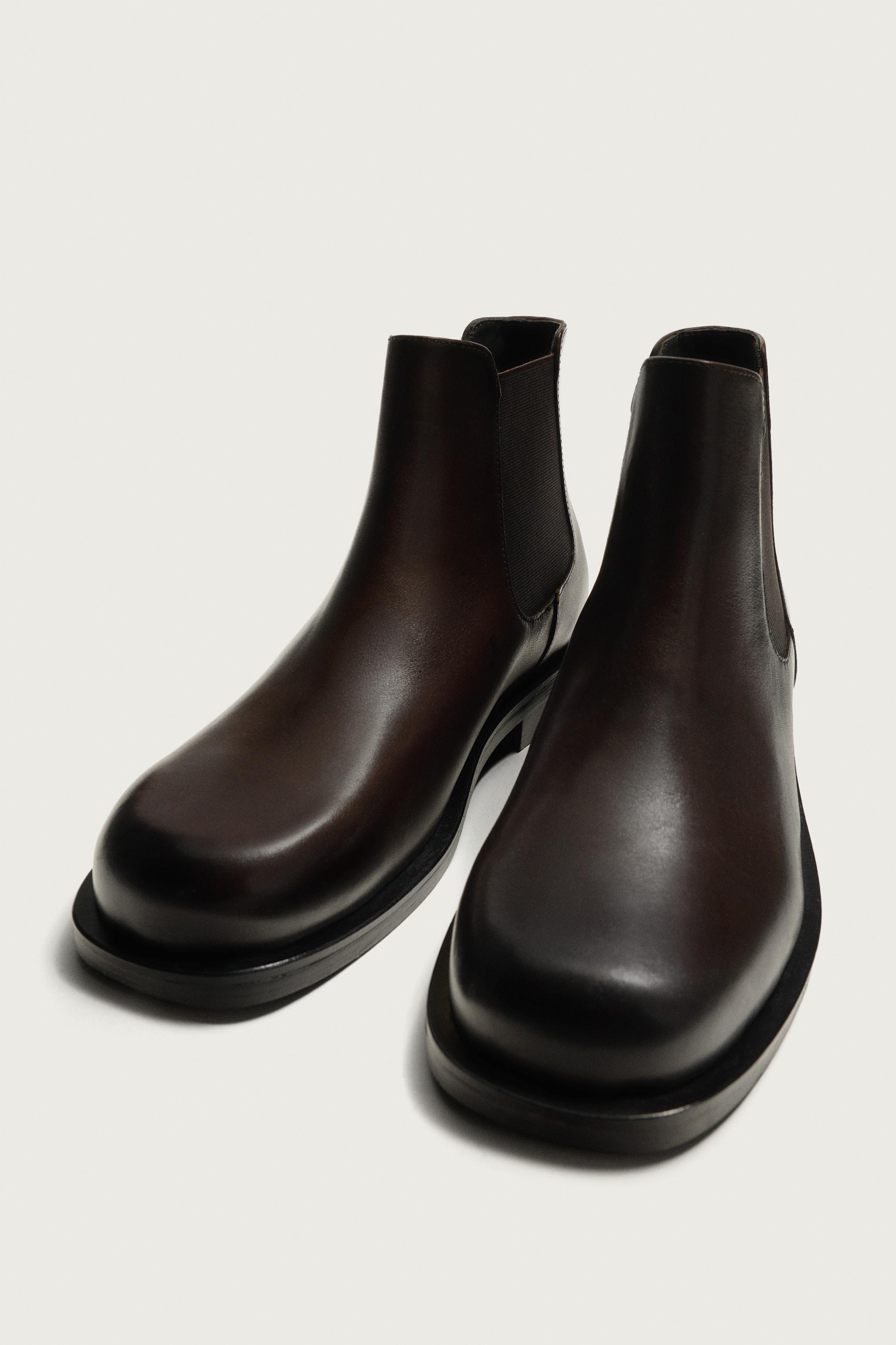 LEATHER BOOTS