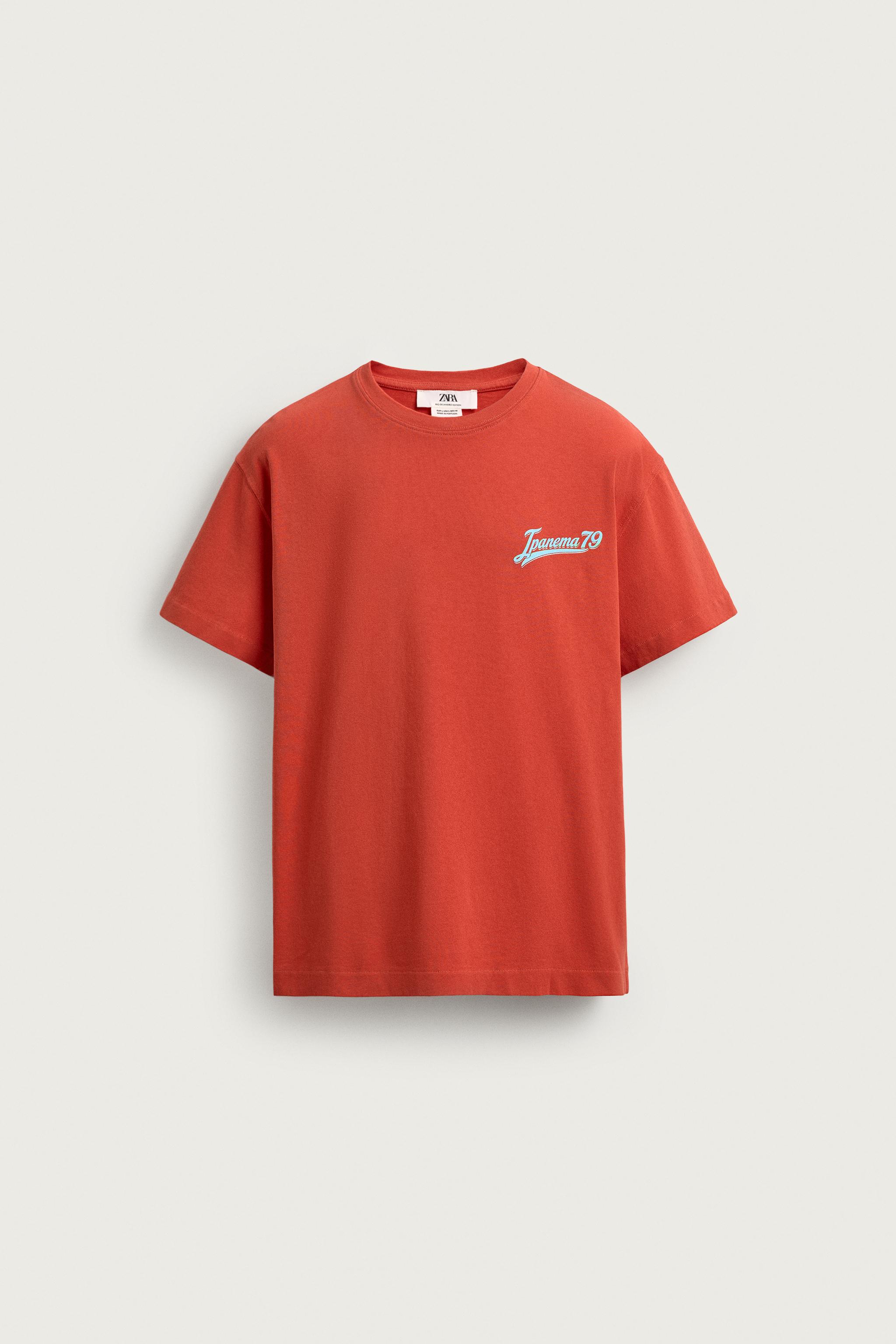IPANEMA WASHED T-SHIRT — Orange