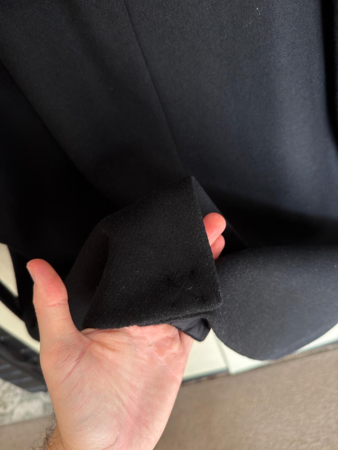 DOUBLE-BREASTED COAT WITH BELT - Image 6