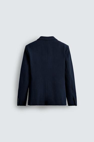 VESTE DE COSTUME SLIM FIT - Bleu roi de Zara - Image 7