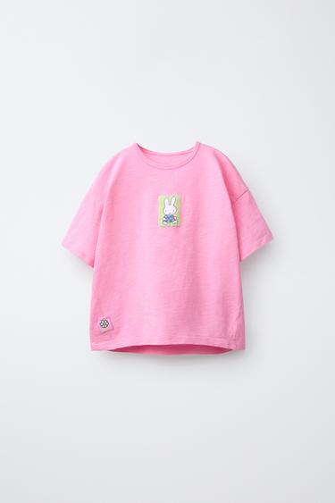 CAMISETA PARCHE MIFFY™ MERCIS BV © - Rosa de Zara