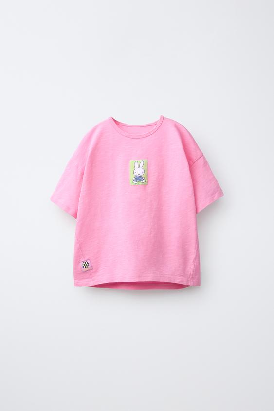 MIFFY™ MERCIS BV © PATCH T-SHIRT - Pink by Zara - Image 0