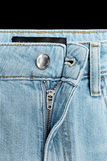 JEANS Z1975 STRAIGHT HOCH SITZEND, LANGE AUSFÜHRUNG - Mittelblau von Zara