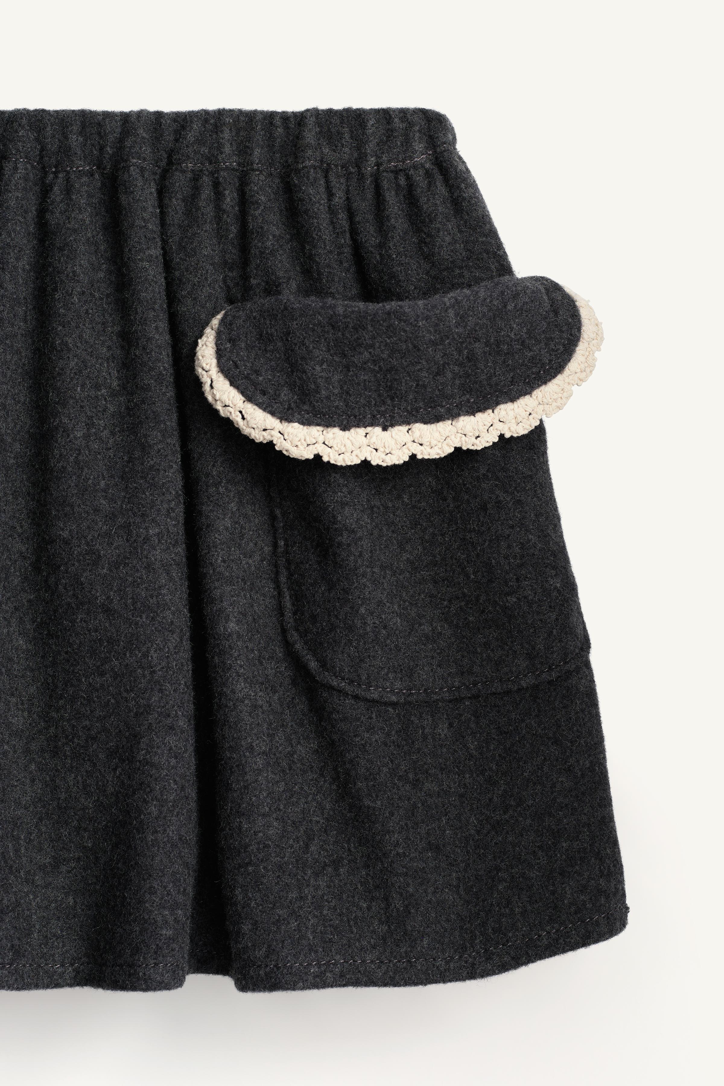 JUPE AVEC LAINE CROCHET LIMITED EDITION