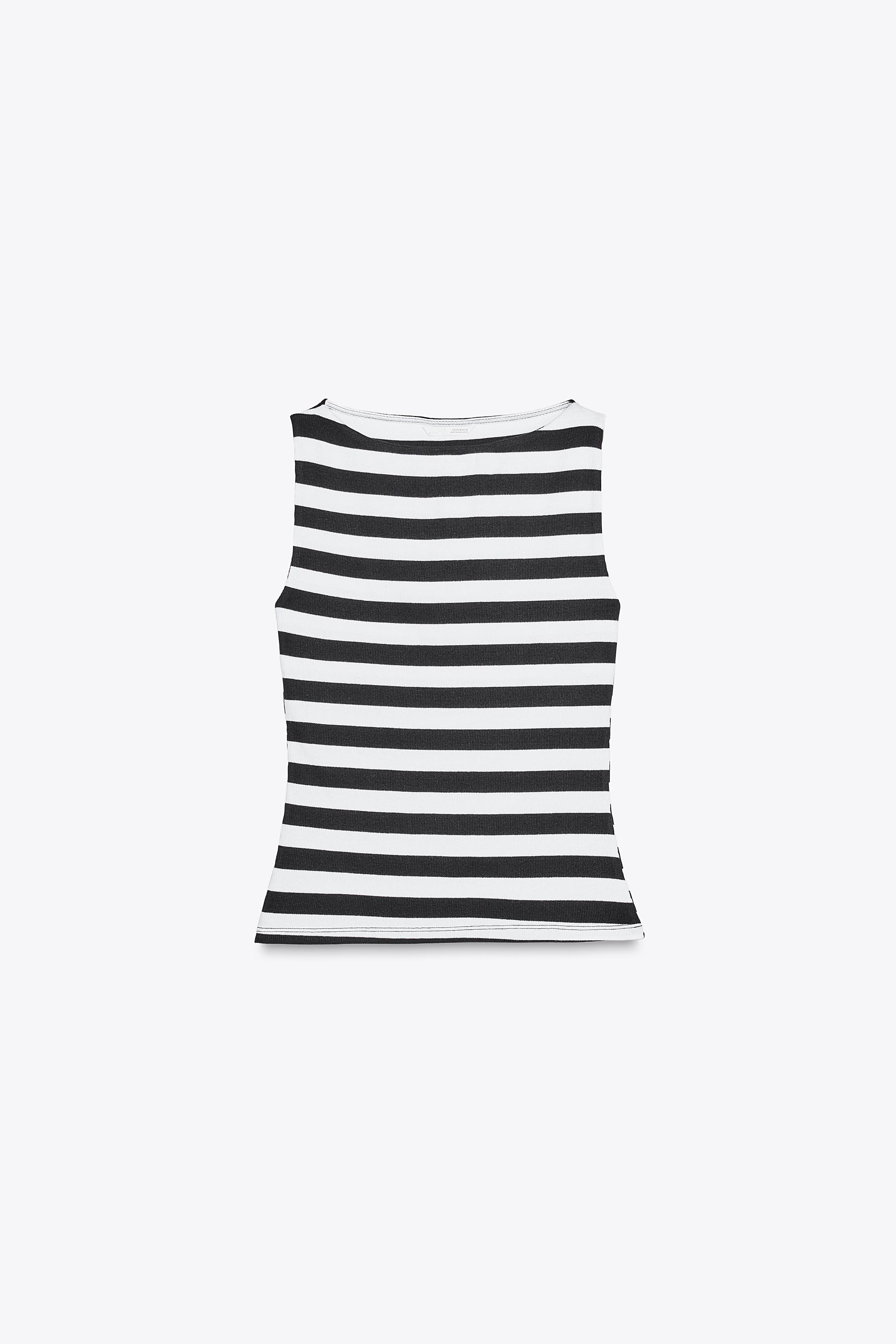RIB T-SHIRT - White | ZARA United States