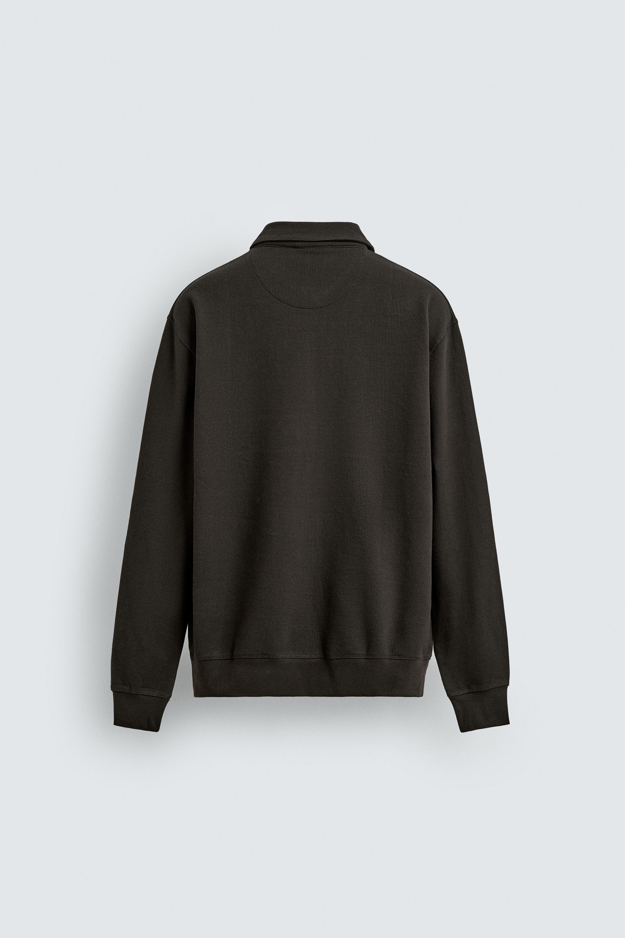 SWEAT POLO À ZIP