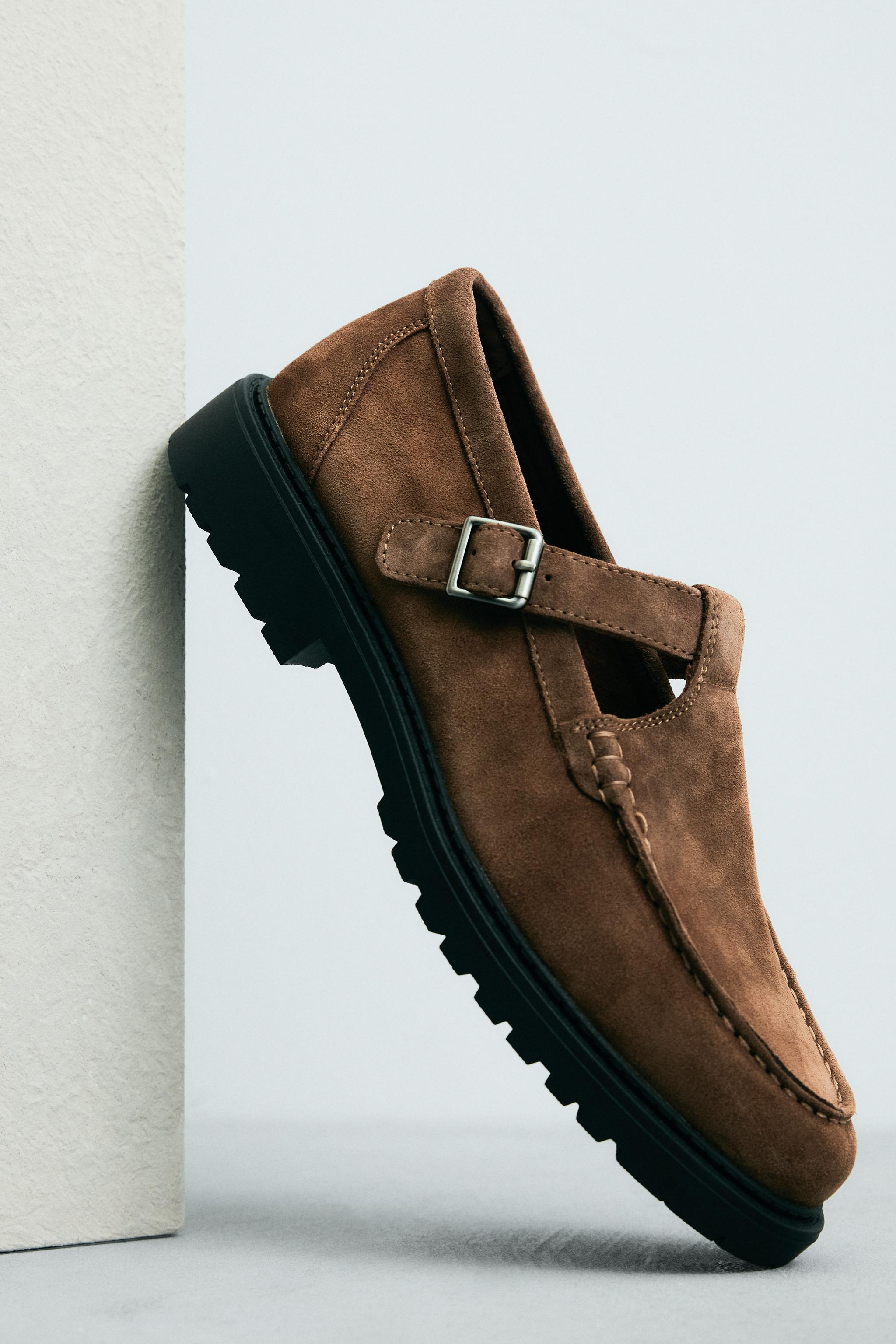 ☆ZARA/ザラ レザー ドライビングシューズ/メンズ/42(27cm)☆新品 ZARA（靴/シューズ ・ レッド/赤色系）のフリマアイテム一覧