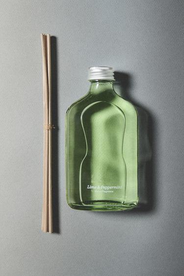 (200 ML) DIFFUSEUR DE PARFUM D’AMBIANCE À BÂTONNETS LIME & PEPPERMINT - Vert lime fluo de Zara - Image 5