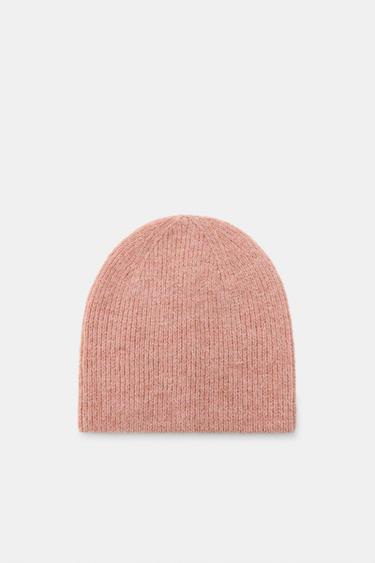 GORRO DE MALHA CANELADA - Rosa da Zara