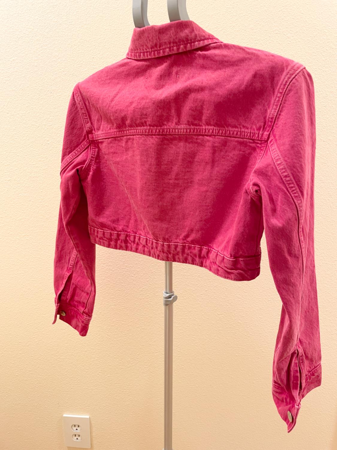 Z1975 CROPPED DENIM JACKET - Image 2