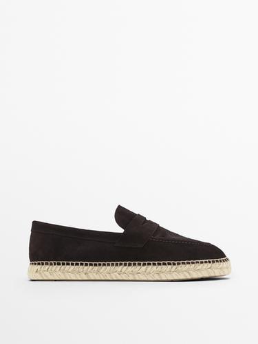 Zara Penny strap espadrilles - Burgundy Red - Image 0