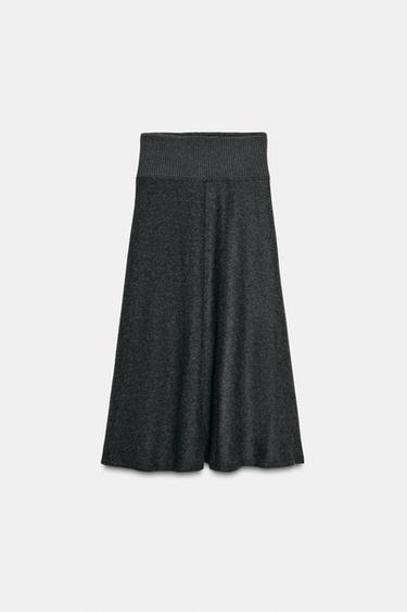 ΦΟΥΣΤΑ SOFT TRICOT - Βαθύ γκρι του Zara