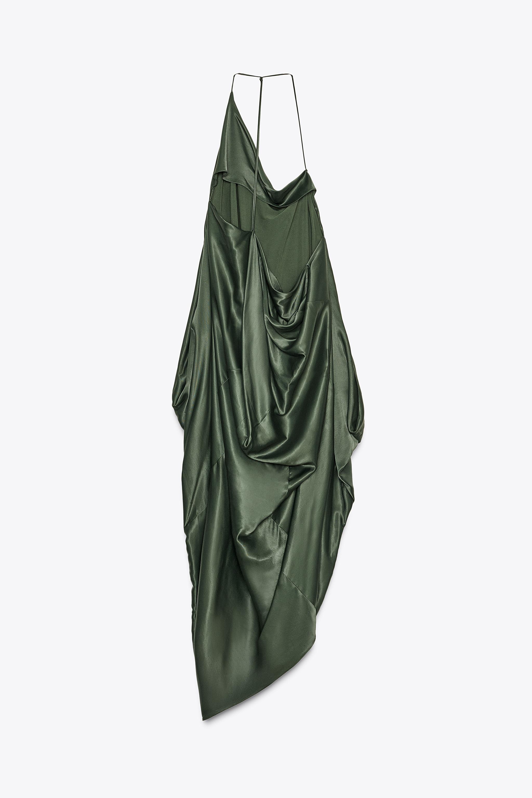 ROBE ASYMÉTRIQUE SATINÉE ZW COLLECTION