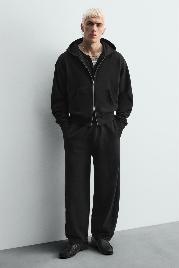 LIMITED EDITION LEATHER LOAFERS Black ZARA United States