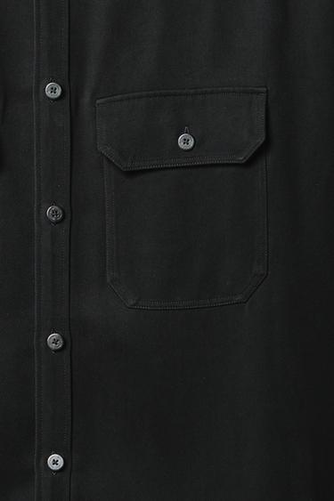 Zara WILLY CHAVARRIA X ZARA FLUID OVERSHIRT - Black