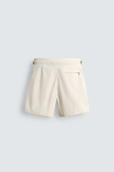 MAILLOT DE BAIN LONG AVEC STRUCTURE - Écru de Zara - Image 6