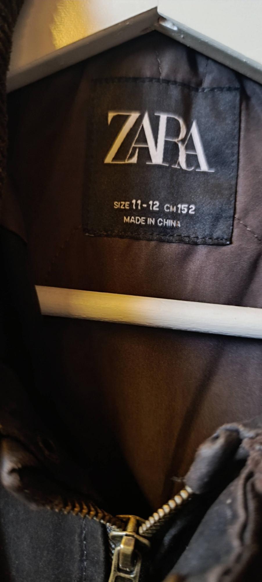 DETACHABLE HOODED WAXED JACKET - Image 3