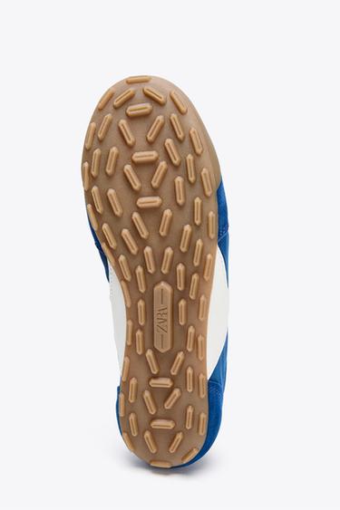 SOFT RUNNING TRAINERS - Blue by Zara - Image 6