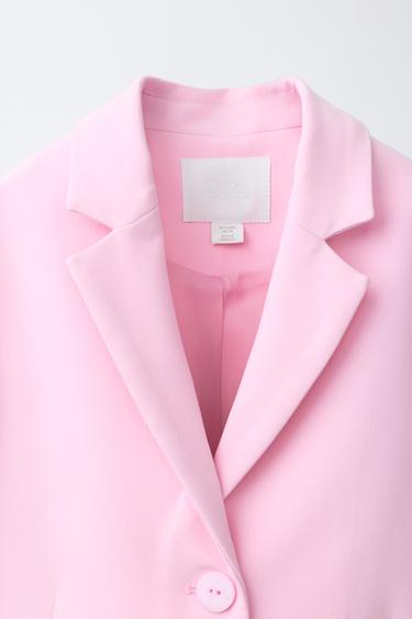 VESTE UNIE - Rose pastel de Zara - Image 2