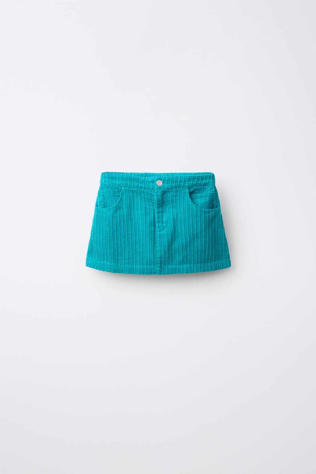 PLAIN CORDUROY SKIRT