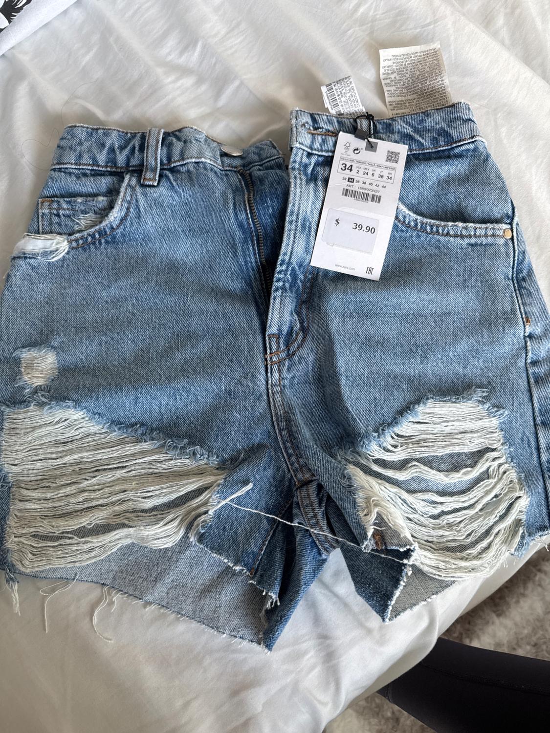SHORTS HIGH RISE ROTOS