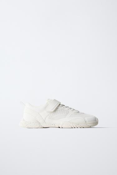 Zara BAREFOOT SNEAKERS - White