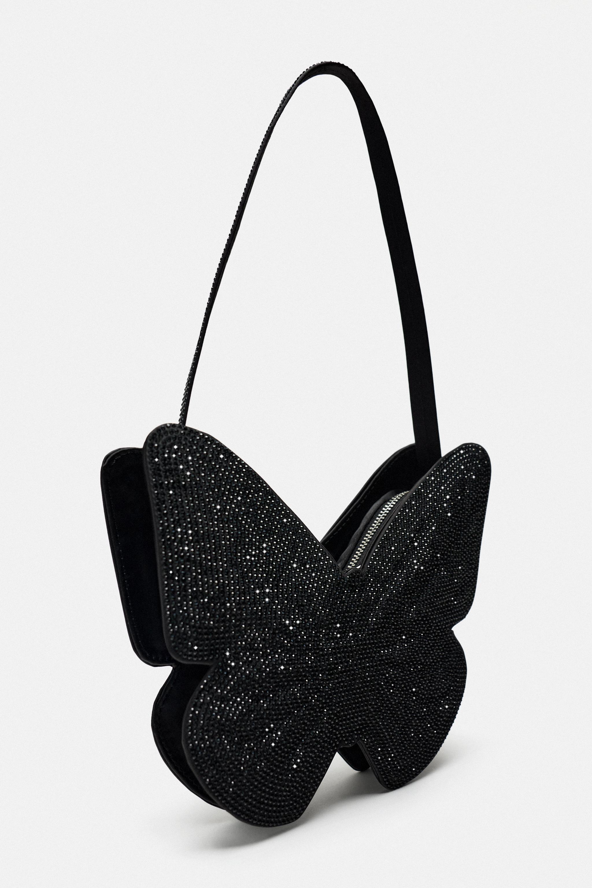 Black butterfly outlet bags