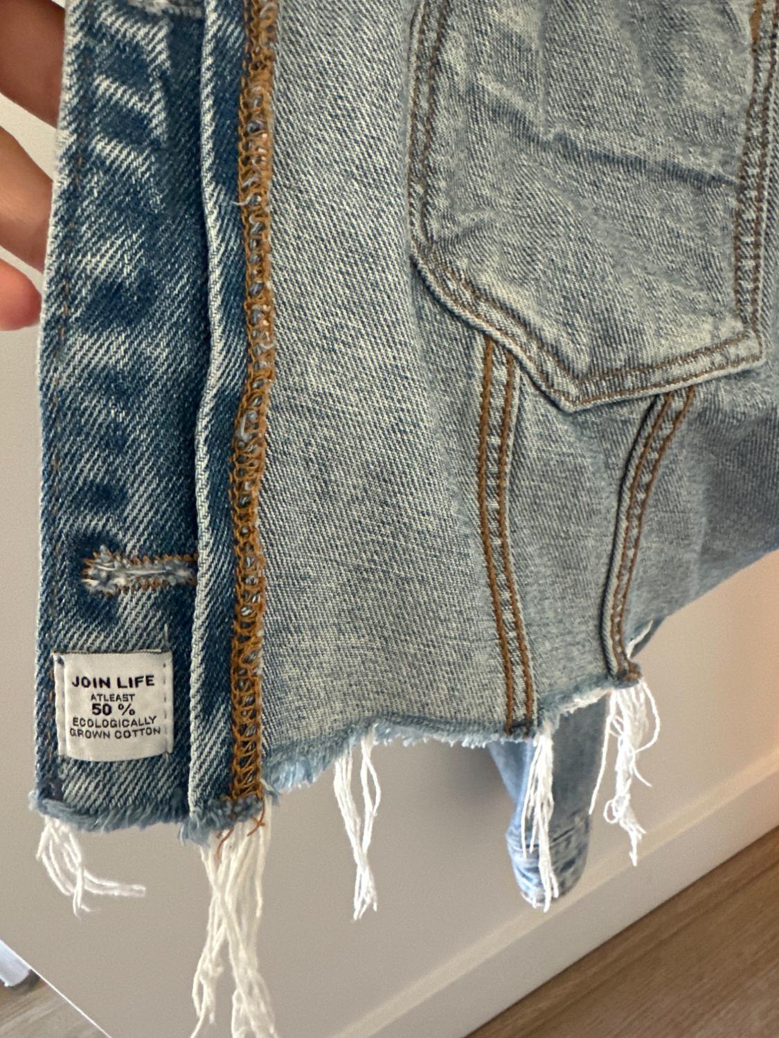 DENIM CROPPED JACKET - Image 3