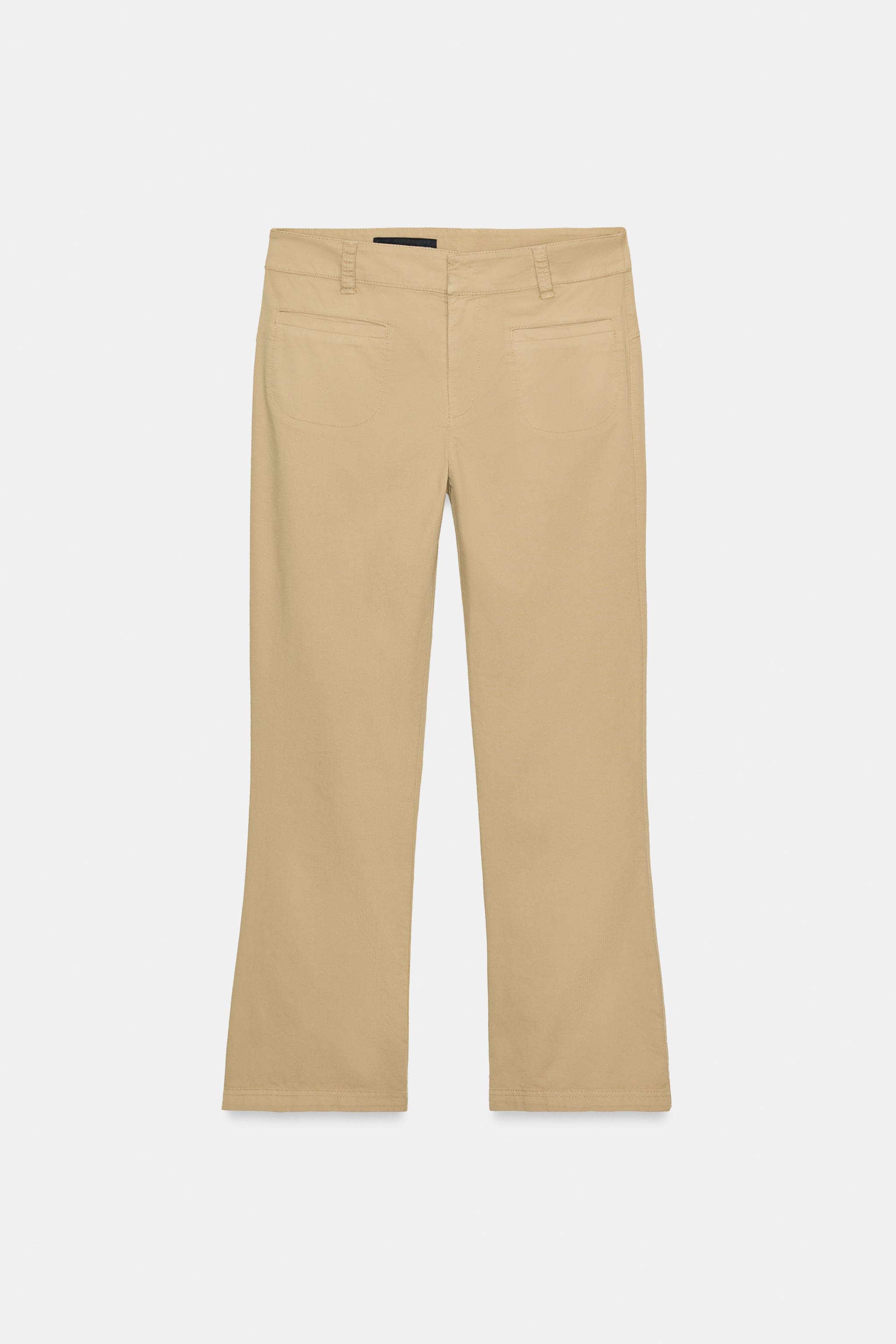 PANTALON MINI FLARE AVEC POCHES