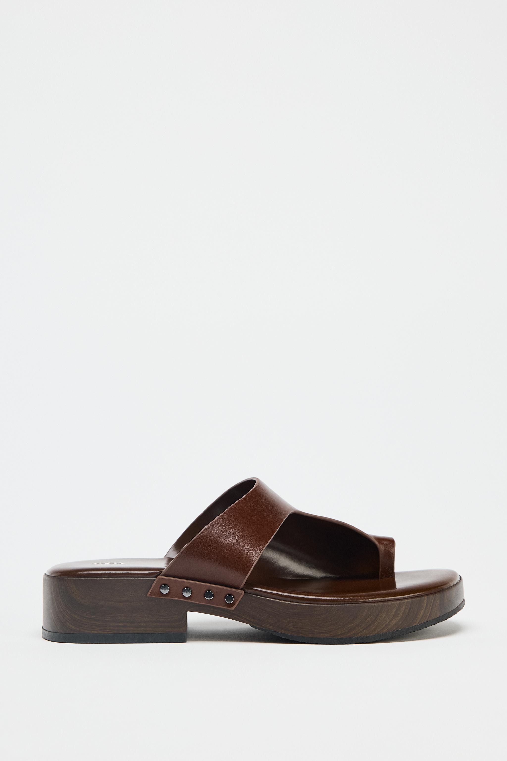 Leather Platform Sandal レザープラットフォームサンダル org.jpg