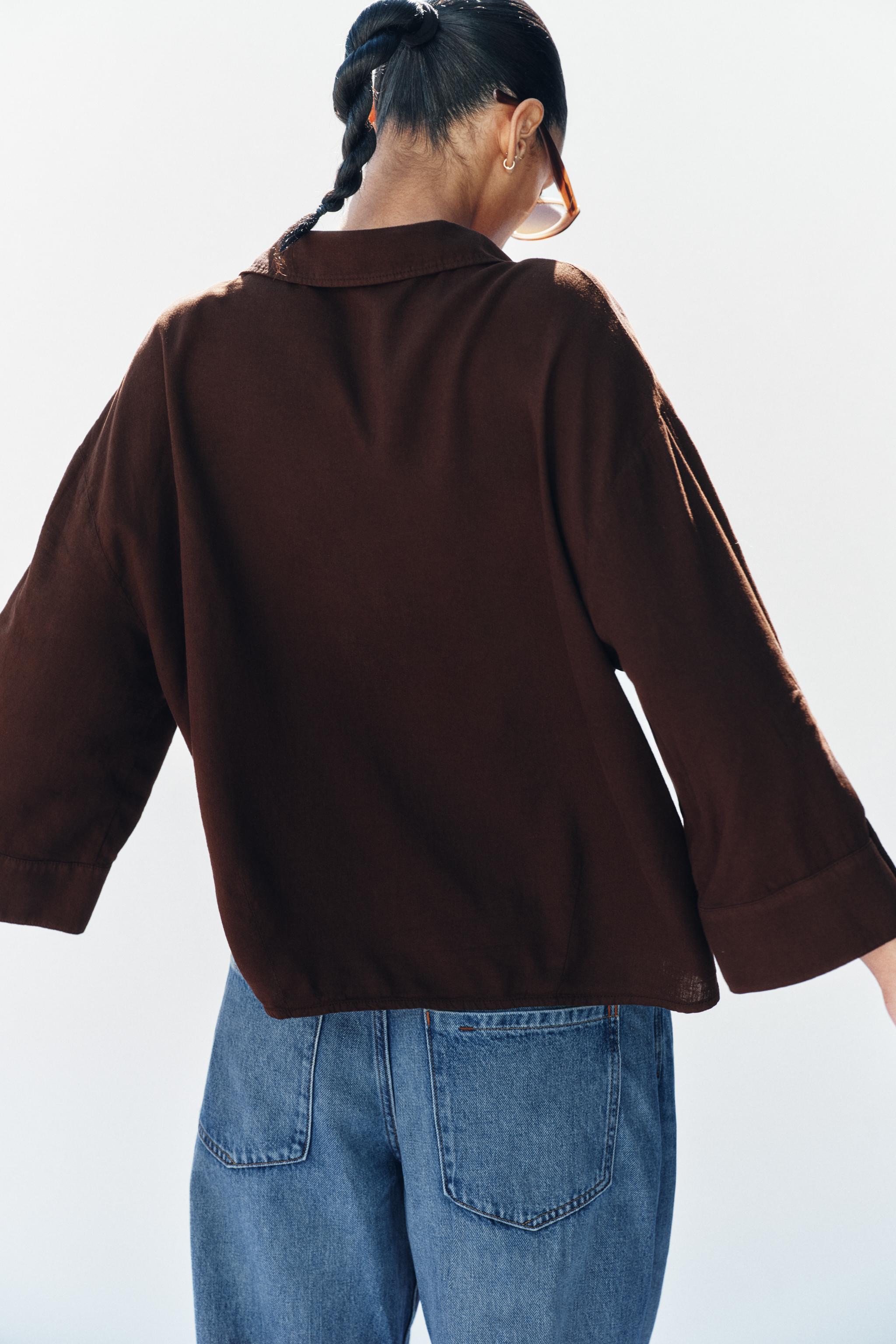 FLUID LINEN SHIRT