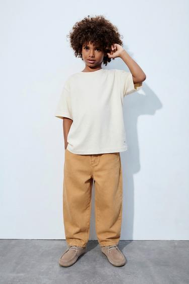 LIMITED EDITION BAGGY TROUSERS WITH TOPSTITCHING - 314 by Zara
