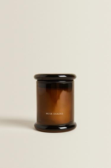 (150 G) VELA AROMÁTICA MUSK SHADE - Amarillo claro de Zara - Imagen 0