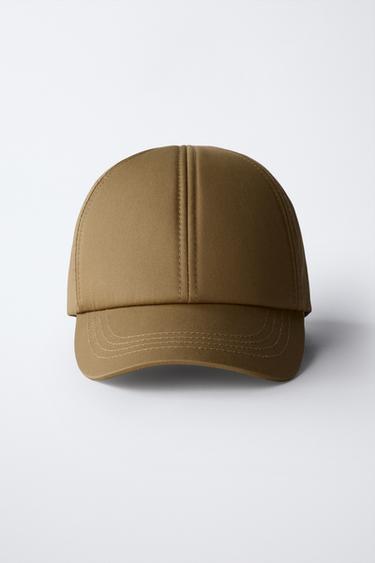 PLAIN CAP - Sand by Zara