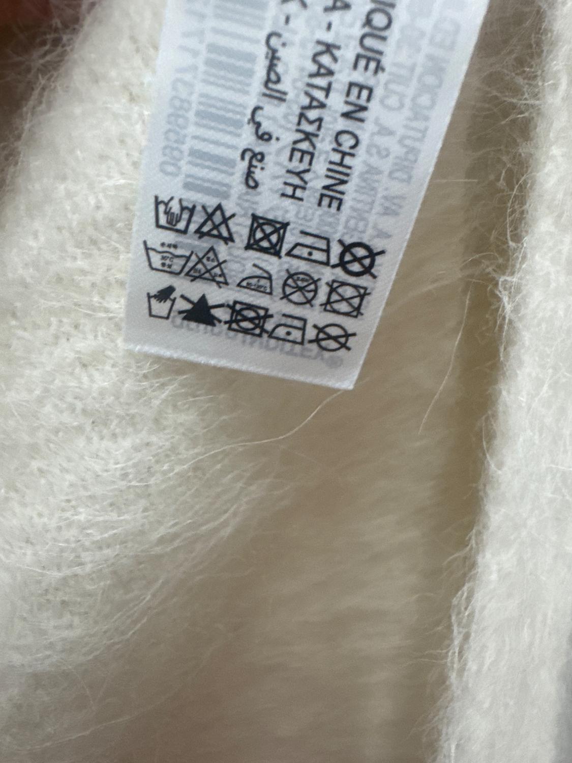 ALPACA BLEND OVERSIZE CAPE SWEATER - LIMITED EDITION - Image 8