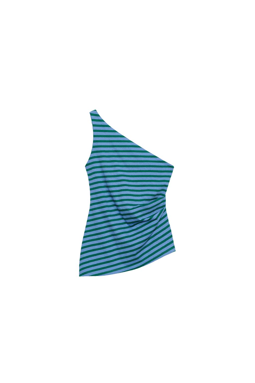 ASYMMETRIC STRIPED TOP - image 3