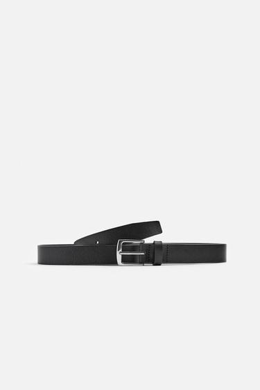CINTO DE COURO - Preto da Zara