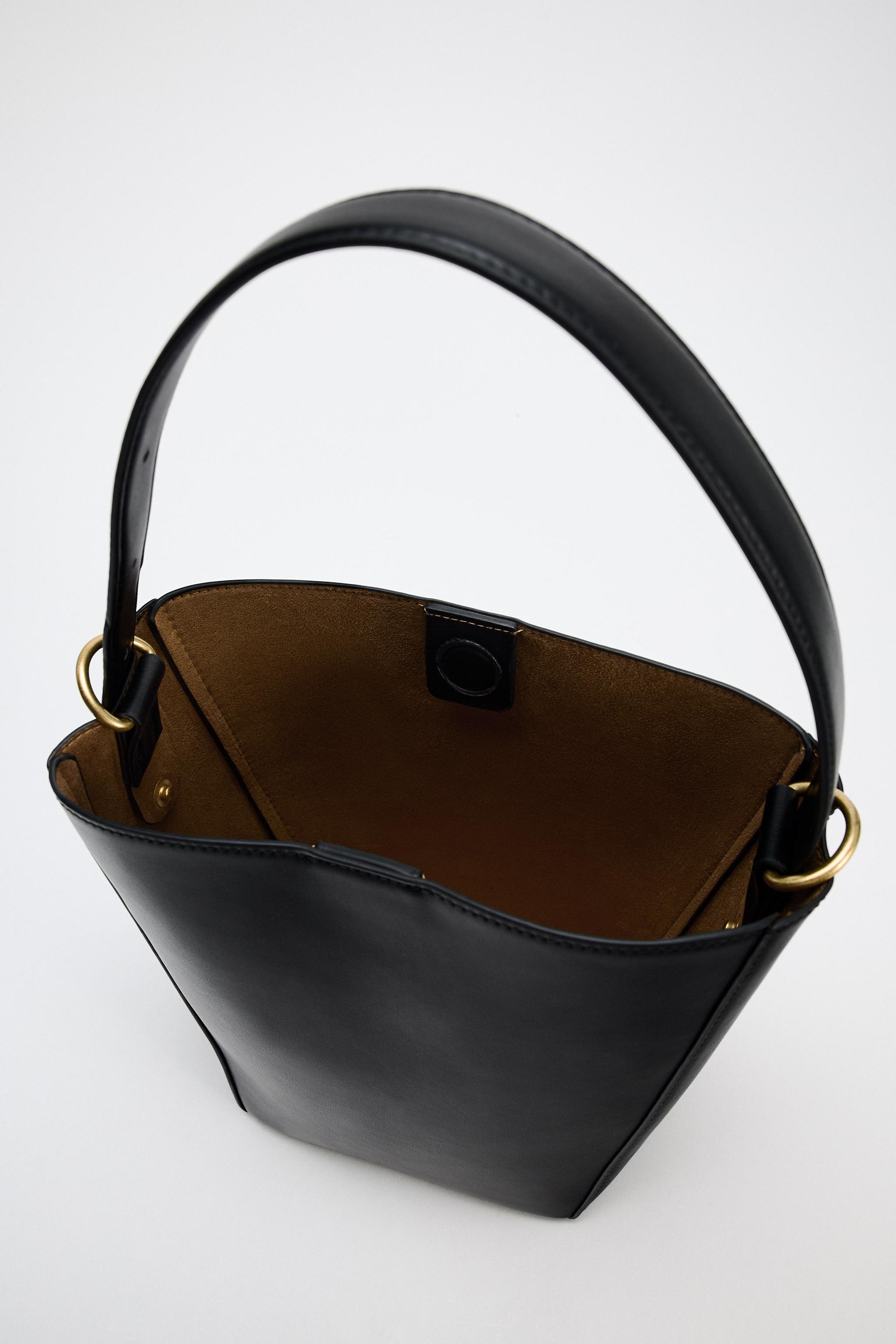 BUCKET BAG Black ZARA Ireland