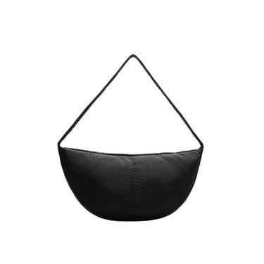 Zara NYLON SHOULDER BAG - Black