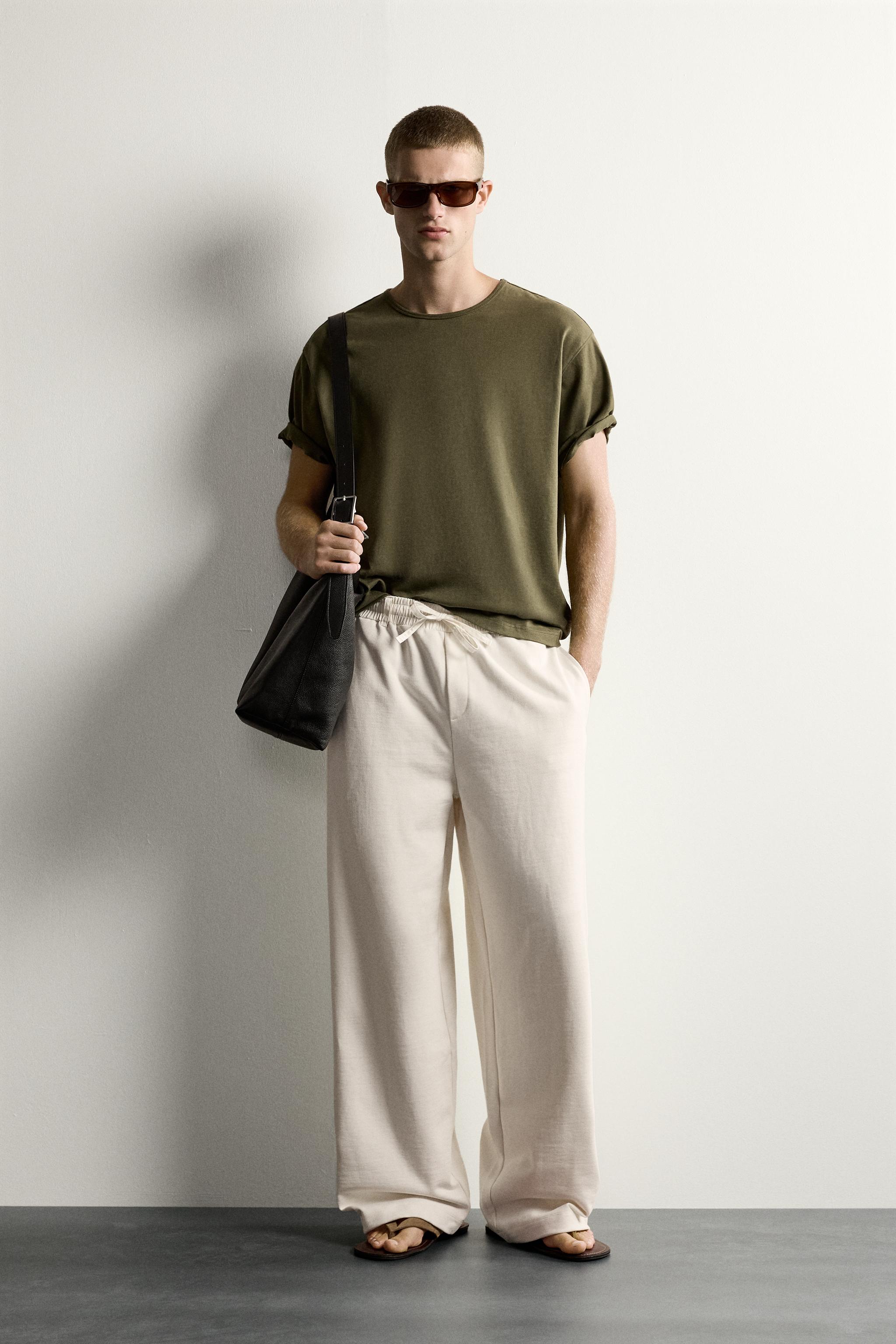 CONTRAST WAIST JOGGER PANTS