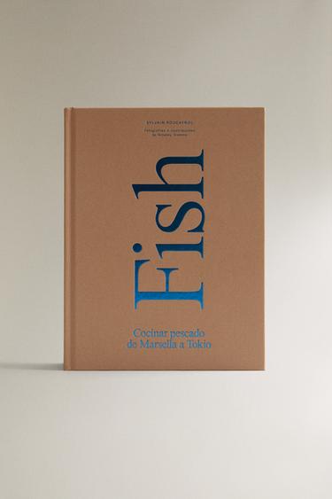 FISH COCINAR PESCADO DE MARSELLA A TOKYO BOOK (SPANISH) - SAND/BROWN by Zara