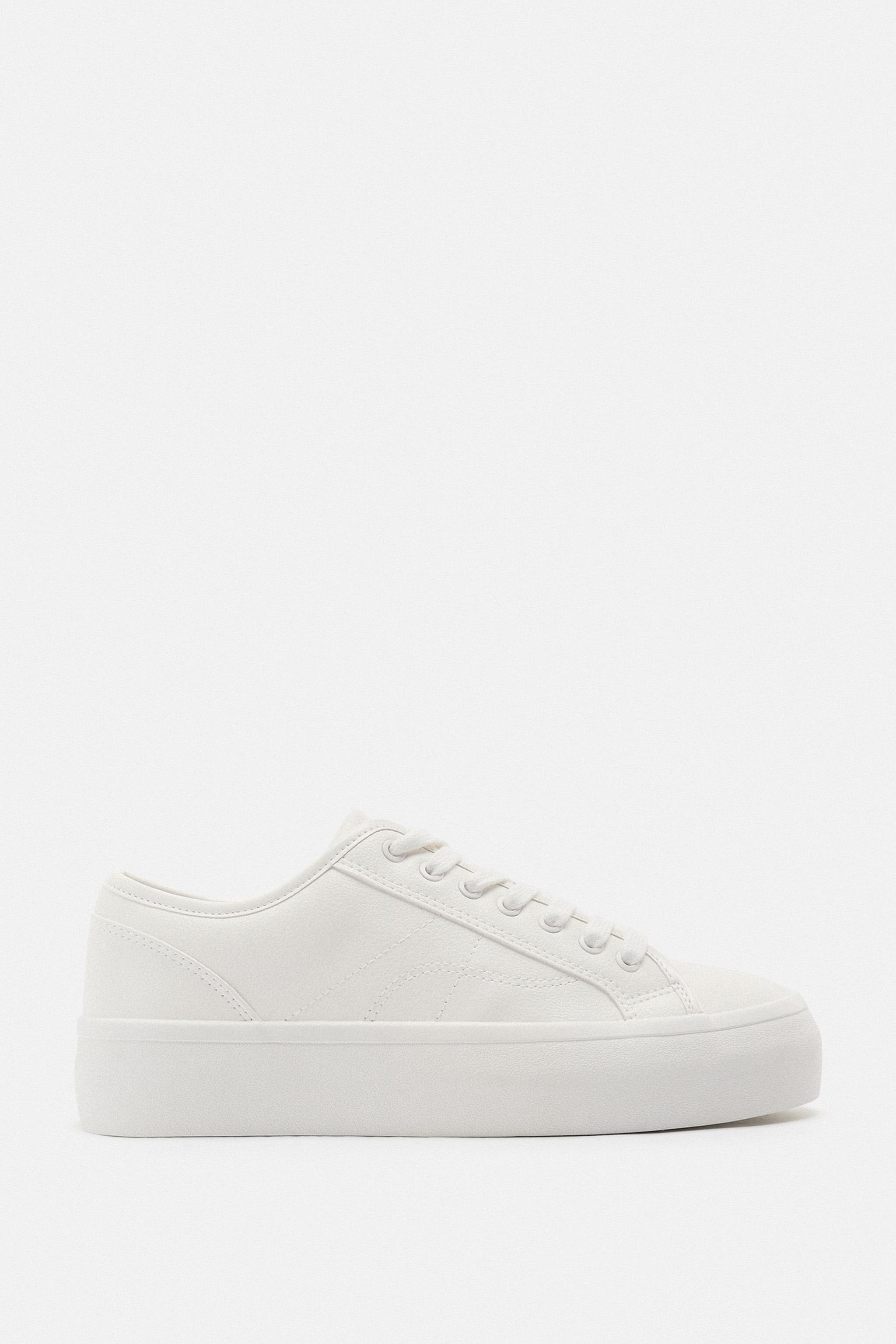 White hot sale shoes zara