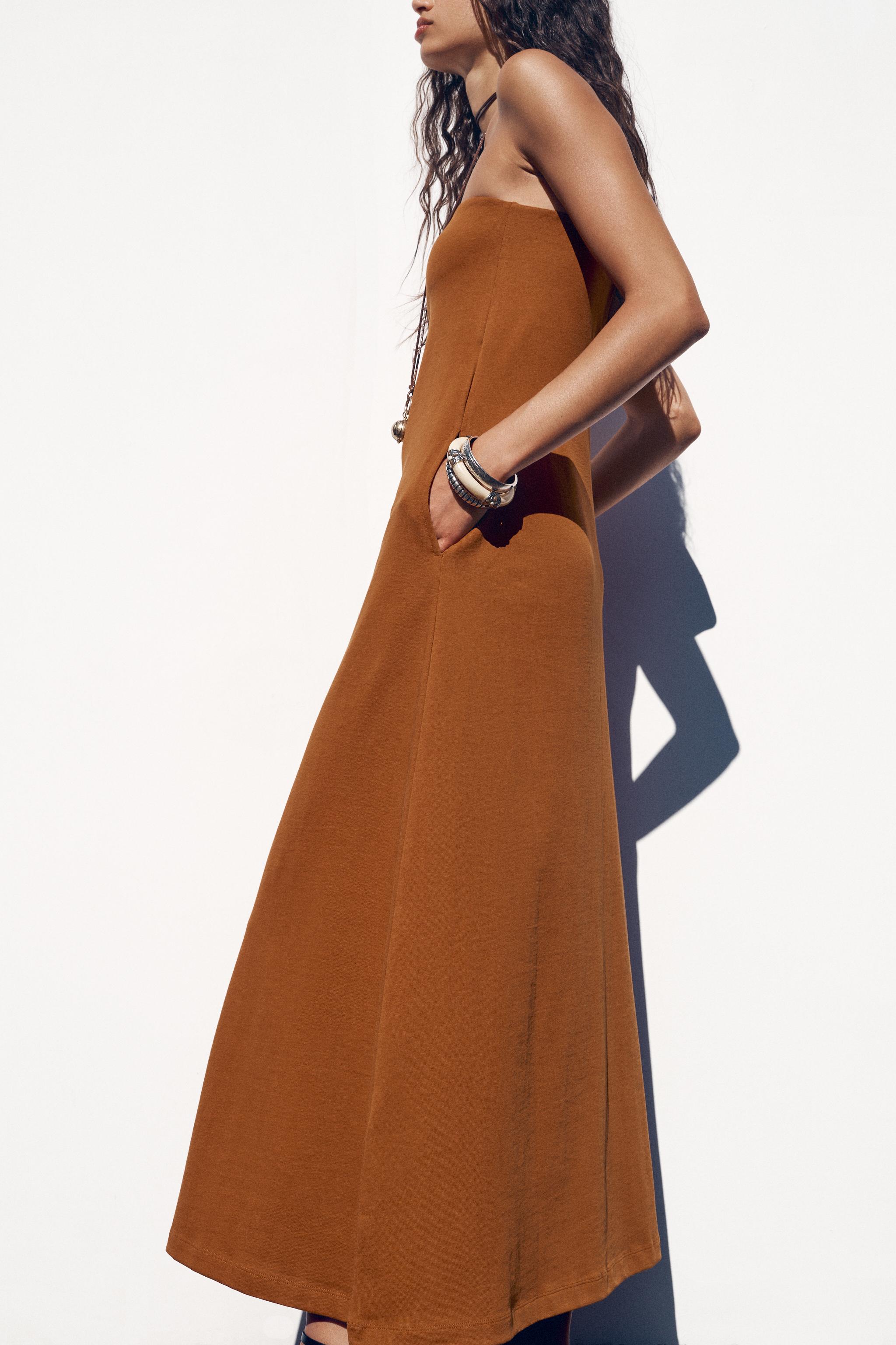 レディースオレンジドレスワンピース | ZARA 日本 レディースオレンジドレスワンピース | ZARA 日本