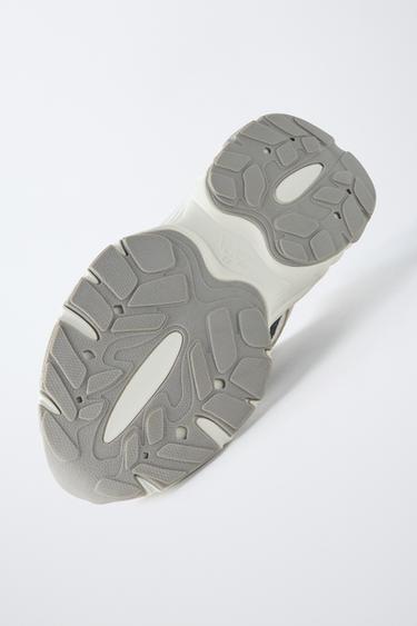 MESH SNEAKERS - White by Zara - Image 6