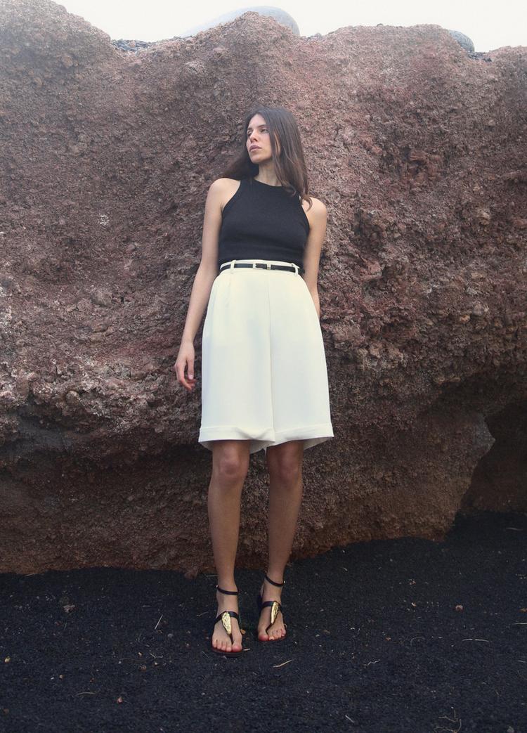 Mono Corto Y Blazer Mono Blanco Mono Blazer Zara Corto MONO CORTO