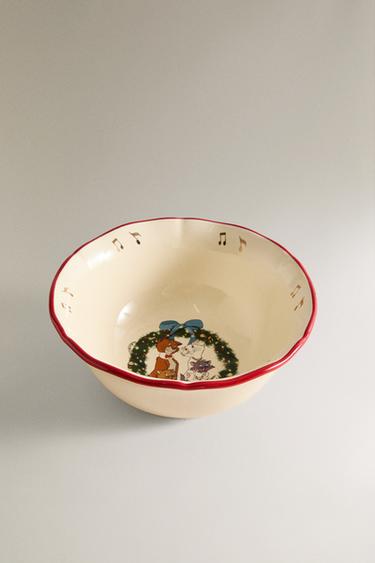 CHILDREN'S STONEWARE CHRISTMAS THE ARISTOCATS ©DISNEY BOWL - Multicoloured by Zara - Image 1
